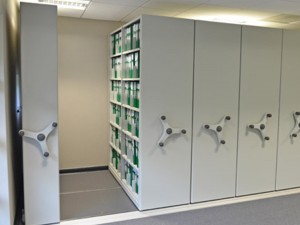 High Density Mobile Shelving System