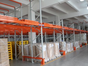 Warehouse Push Back Racking System