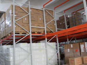 Warehouse Push Back Racking System