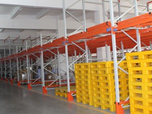 Warehouse Push Back Racking System