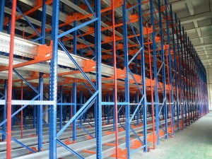 Warehouse Radio Shuttle Racking System