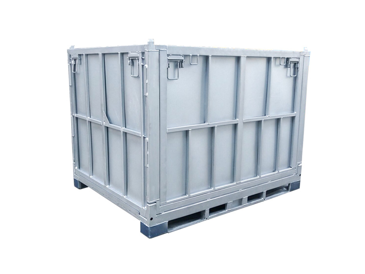 Galvanized Steel Foldable Stackable Bulk Cages Featured Image
