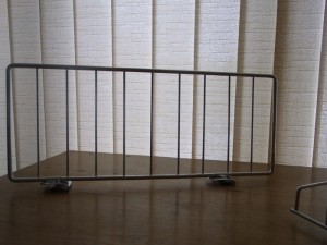 Snap-in Metal Wire Mesh Shelf Dividers