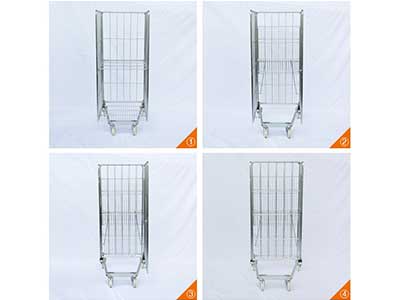 Logistics rolling security cage use guide