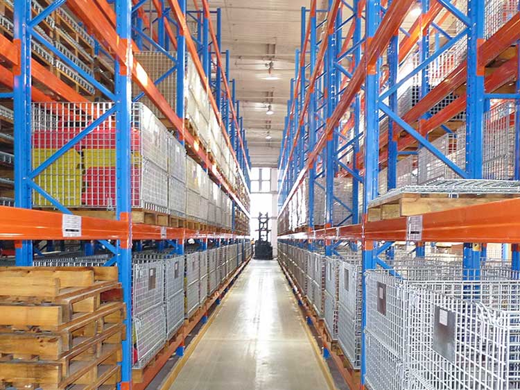 Heavy Duty Warehouse Narrow Aisle Racking VNA Rack