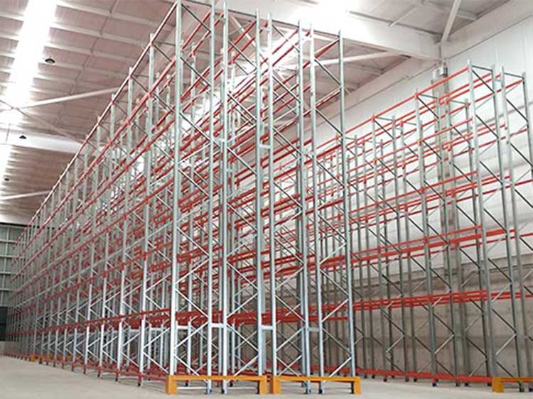Warehouse Double Deep Storage Pallet Racking System