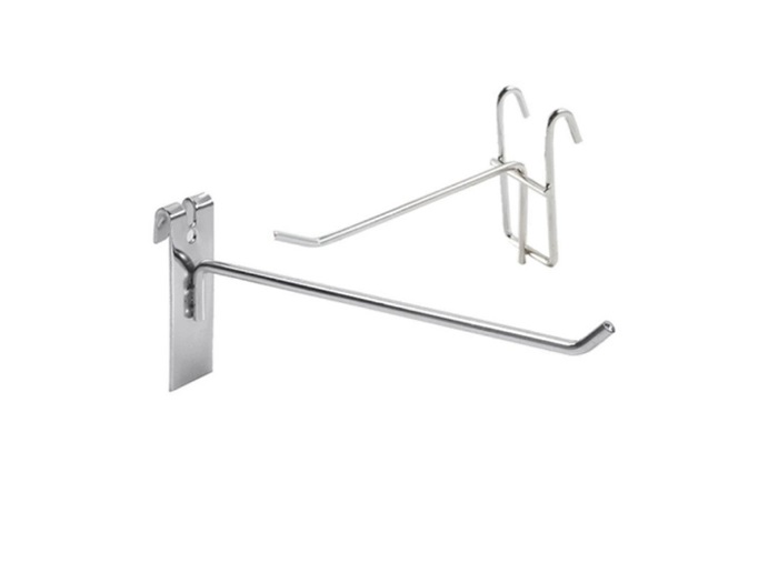 Display Hooks for Supermarket Shelving Systems