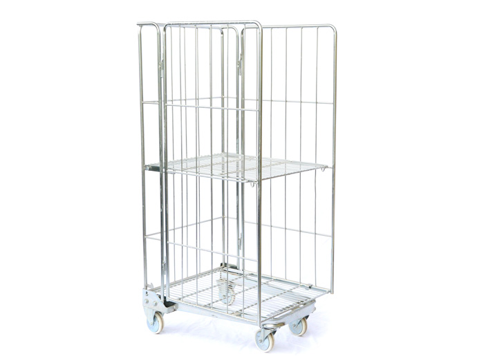 Warehouse Metal Rolling Security Cage