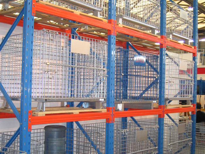 Collapsible Wire Storage Container