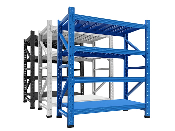 Butterfly Hole Longspan Shelving